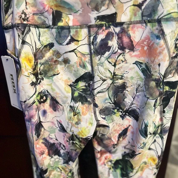 RBX Floral Patterned Leggings - Picture 9 of 10